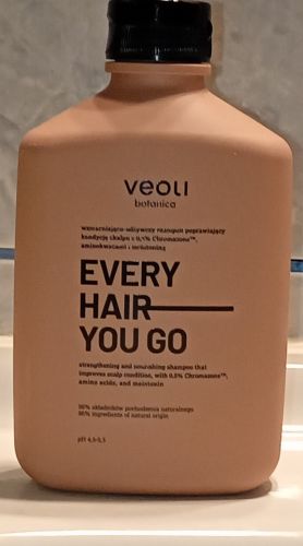 Wzmacniająco-odżywczy szampon poprawiający kondycję skalpu z 0,5% Chromazone™, aminokwasami i melatoniną EVERY HAIR YOU GO