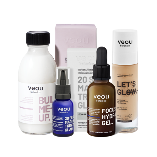Brightening and moisturizing set with BB cream - It's GLAM time