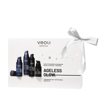 Comprehensive pro- and anti-aging skincare set AGELESS GLOW