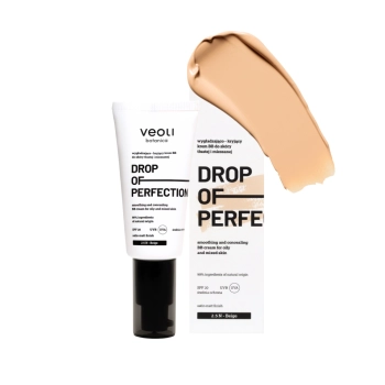 Smoothing and concealing BB cream for oily and combination skin 2.5 N Beige DROP OF PERFECTION