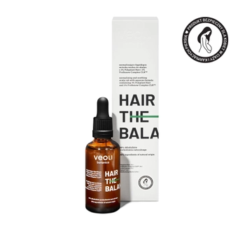 Normalising and soothing scalp rub with aqueous formula containing 3% Polyplant Hair and 3% ProRenew Complex CLR™ HAIR THE BALANCE