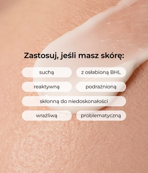 Soothing and moisturizing day face cream with 0.25% prebiotic, 2% urea and 4% grape oil BALANCE ME SOFTLY