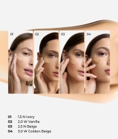 Smoothing and concealing BB cream for oily and combination skin 2.0 W Vanilla DROP OF PERFECTION