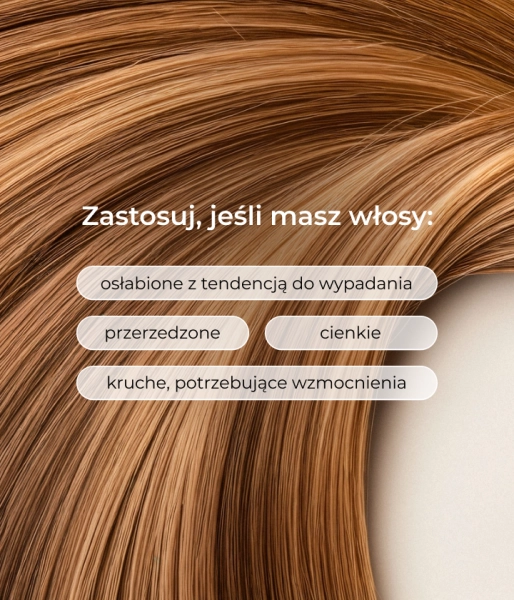 Stymulująco-wzmacniający szampon zapobiegający wypadaniu włosów z 1% Baicapil™, ekstraktem z rozmarynu, kofeiną i melatoniną HOLD ON, HAIR!