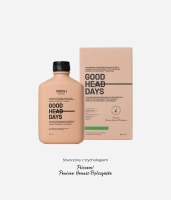 Cleansing and balancing shampoo for dandruff-prone scalp with 0.5% SymCalmin™, 0.5% piroctone olamine, 0.3% Defenscalp™, and melatonin GOOD HEAD DAYS