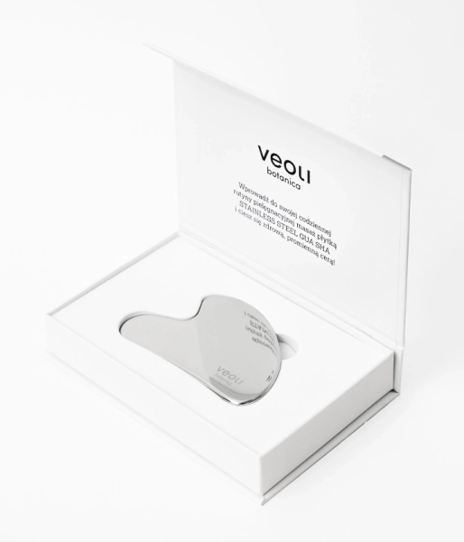 Gua Sha stainless steel facial massage plate STAINLESS STEEL GUA SHA