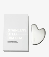 Płytka do masażu twarzy Gua Sha ze stali nierdzewnej STAINLESS STEEL GUA SHA