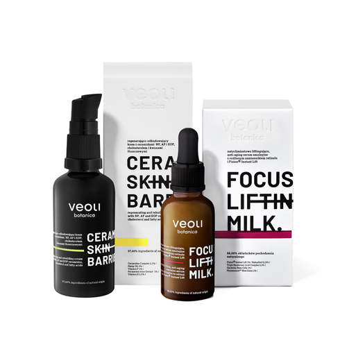 Face serum with plant-based Retinol and Fision® Instant Lift FOCUS LIFTING MILK