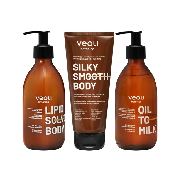 Body Care Set - Cleansing, Smoothing and Moisturizing