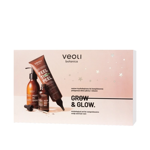 Trichological set for comprehensive scalp and hair care GROW & GLOW