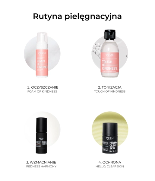 Kojąco-wzmacniający lekki krem na naczynka ze stabilną witaminą C 2%, ekstraktem z dzikiego indygo 1% i ekstraktem z liści wąkroty azjatyckiej 1% REDNESS HARMONY