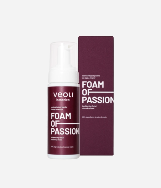 Brightening facial cleansing foam FOAM OF PASSION