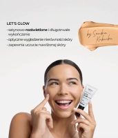 Illuminating and hydrating BB cream for dry and normal skin 3.0 W Golden Beige LET’S GLOW