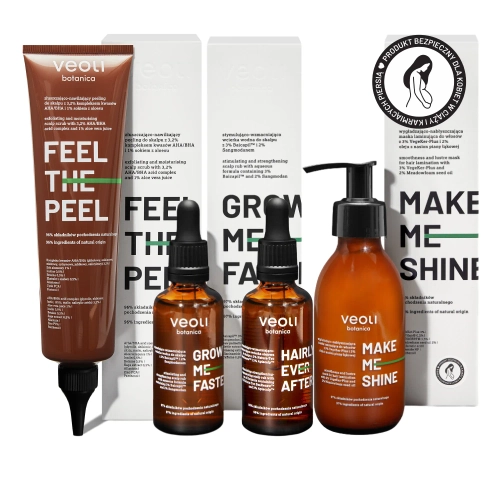 Comprehensive Trichological Set for Scalp and Hair Care - Intensive Growth