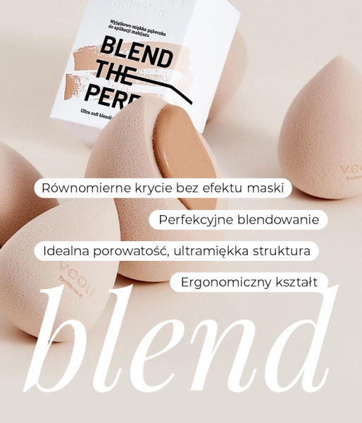  Gąbka do nakładania makijażu BLEND THE PERFECTION