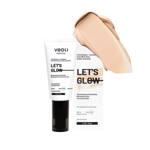 Illuminating and hydrating BB cream for dry and normal skin LET’S GLOW