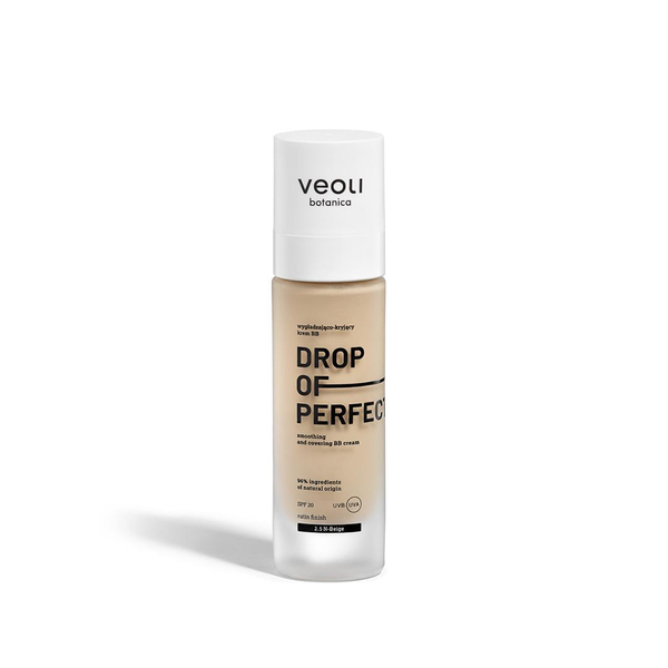 Smoothing and covering BB-cream with SPF20 DROP OF PERFECTION - 2.5 N Beige