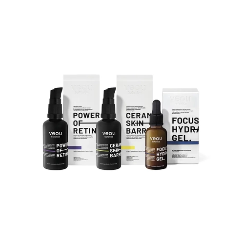 Facial dermo-cosmetic set THREE TIMES BEAUTIFUL