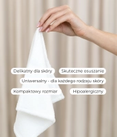 Hypoallergenic face towel MAKE IT WITH gLOVE