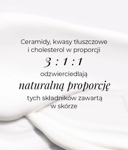 Regenerująco-odbudowujący krem z ceramidami NP, AP i EOP, cholesterolem i kwasami tłuszczowymi CERAMIDE SKIN BARRIER