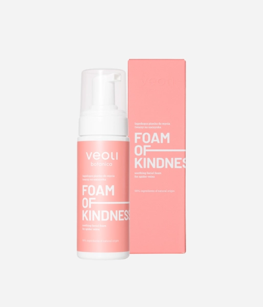 Soothing facial foam for spider veins FOAM OF KINDNESS