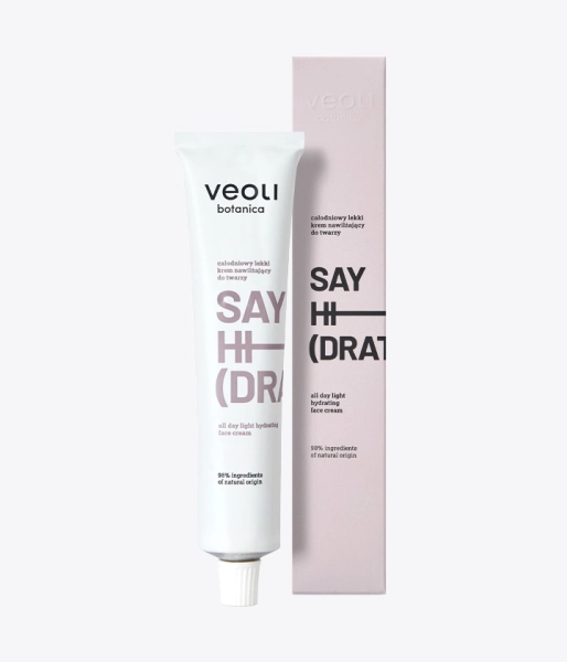 All day light hydrating face cream SAY HI(DRATION)