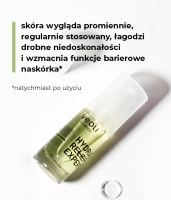 Hydrating and calming facial serum with hyaluronic acid complex 15%, centella asiatica extract 3% and prebiotics 2% HYDRA RELIEF EXPERT