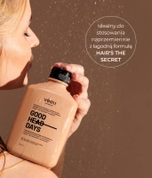 Cleansing and balancing shampoo for dandruff-prone scalp with 0.5% SymCalmin™, 0.5% piroctone olamine, 0.3% Defenscalp™, and melatonin GOOD HEAD DAYS