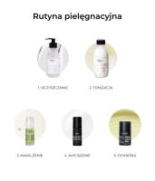 Soothing and moisturizing day face cream with 0.25% prebiotic, 2% urea and 4% grape oil BALANCE ME SOFTLY