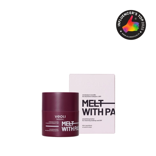 Emulsifying butter for removing makeup and SPF MELT WITH PASSION