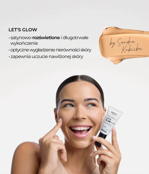 Illuminating and hydrating BB cream for dry and normal skin 3.0 W Golden Beige LET’S GLOW