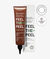 Exfoliating and moisturizing scalp scrub with 3.2% AHA/BHA acid complex and 1% aloe juice FEEL THE PEEL