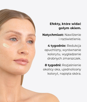 Energetyzująco-rozświetlające serum pod oczy i na powieki z ultrastabilnymi formami witaminy C 4%, kwasem kawowym 1% i hesperydyną EYELUMINATE HERO