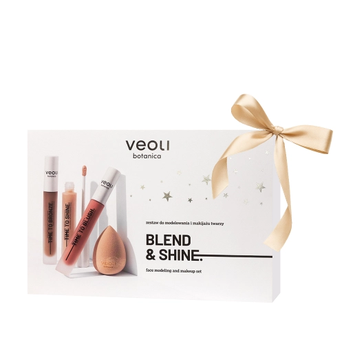 Face modeling and makeup set BLEND & SHINE