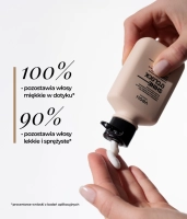 Smoothing and shine-enhancing heat protection cream with 2% SymHair Thermo™, 1% argan oil, and a hyaluronic acid complex SHINE O’CLOCK