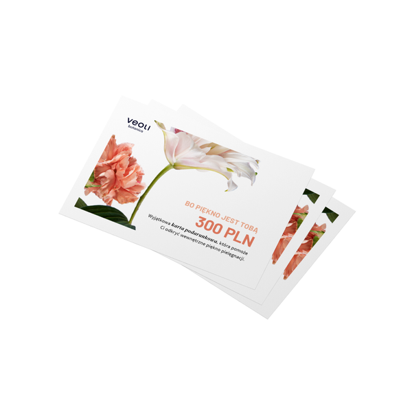 Gift Card 300 PLN Veoli Botanica