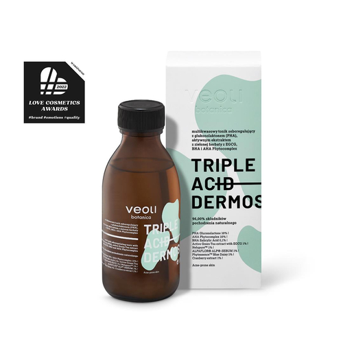 Active multi-acid facial tonic TRIPLE ACID DERMOSOLUTION