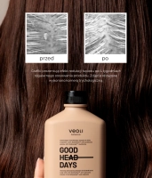 Cleansing and balancing shampoo for dandruff-prone scalp with 0.5% SymCalmin™, 0.5% piroctone olamine, 0.3% Defenscalp™, and melatonin GOOD HEAD DAYS