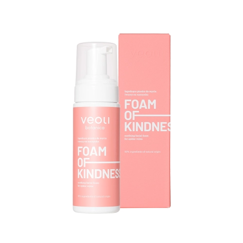 Soothing facial foam for spider veins FOAM OF KINDNESS