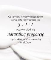 Regenerating and rebuilding cream with NP, AP and EOP ceramides, cholesterol and fatty acids CERAMIDE SKIN BARRIER