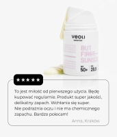 Broad-spectrum anti-photoaging light protective cream with moisturizing and soothing effect BUT FIRST, SUNSCREEN