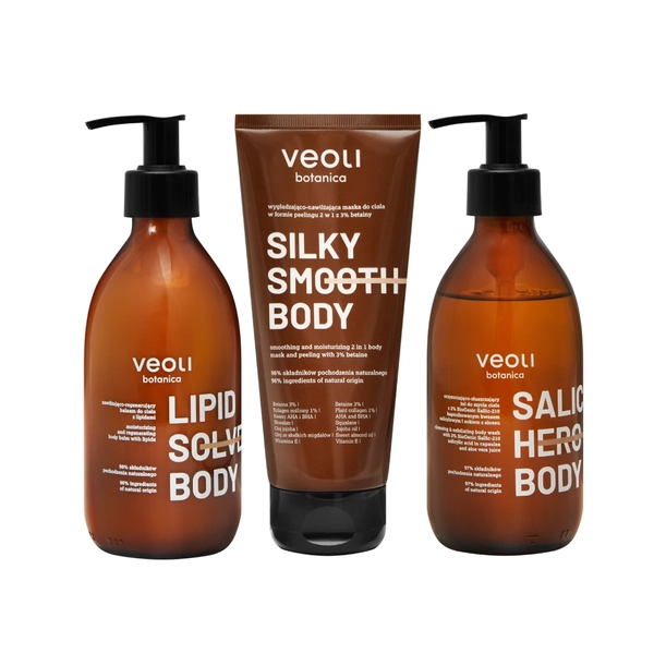 Body Care Set - Imperfection Reduction, Smoothing and Moisturizing