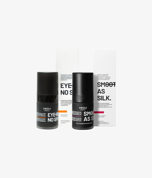 A brightening, moisturising and smoothing set to say goodbye to a tired look