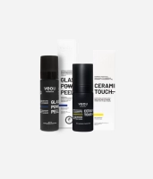 An exfoliating and regenerating set that refreshes and smooths the skin