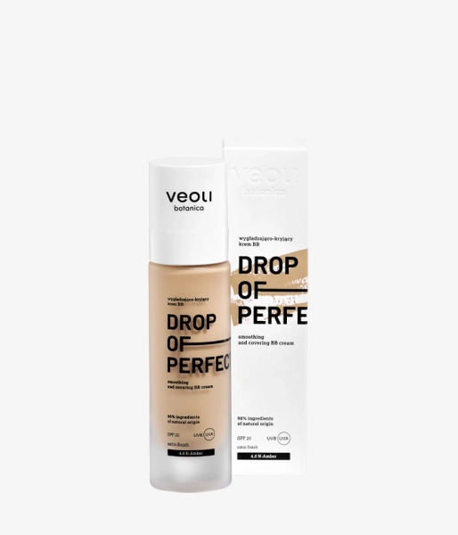 Smoothing and covering BB-cream with SPF20 DROP OF PERFECTION - 2.0 W Vanilla