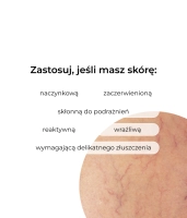 Kojąco-wygładzający peeling na naczynka z ultradelikatnym kompleksem kwasowym 9% i ekstraktem z liści wąkroty azjatyckiej 1% REDNESS RESCUE PEEL