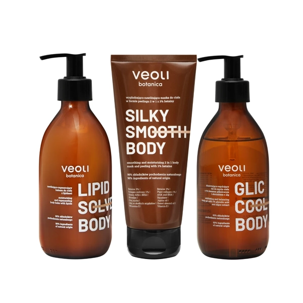 Body Care Set - Exfoliation, Smoothing and Moisturizing