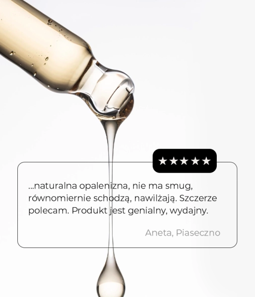 Bronzing drops for the face,  neck and decolletage with  hyaluronic acid and peach  blossom extract CATCH THE SUN