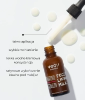 Natychmiastowo liftingujące, anti-aging serum emulsyjne z roślinnym zamiennikiem retinolu i Fision® Instant Lift FOCUS LIFTING MILK