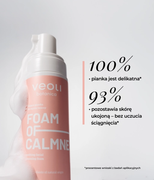 Soothing facial cleansing foam FOAM OF CALMNESS